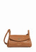 Sac bandouliere Lancaster Accordéon double 470-87 CAMEL IN OR