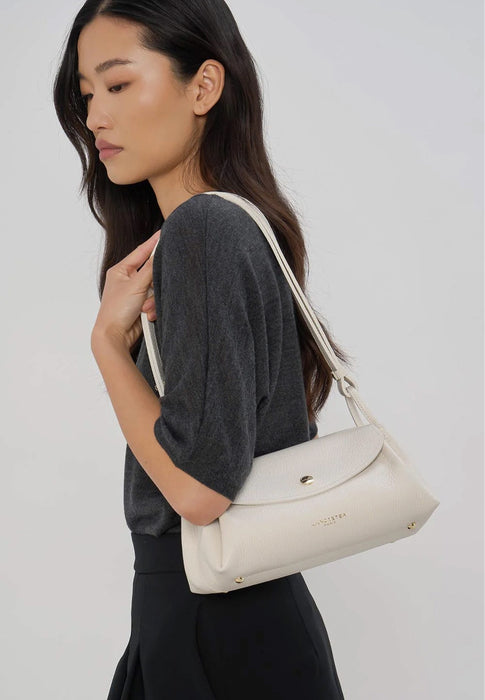 Sac bandouliere Lancaster Accordéon double 470-88 ECRU BEIG