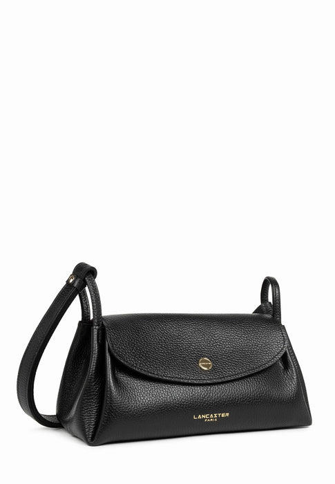 Sac bandouliere Lancaster Accordéon double 470-88 NOIR IN NU