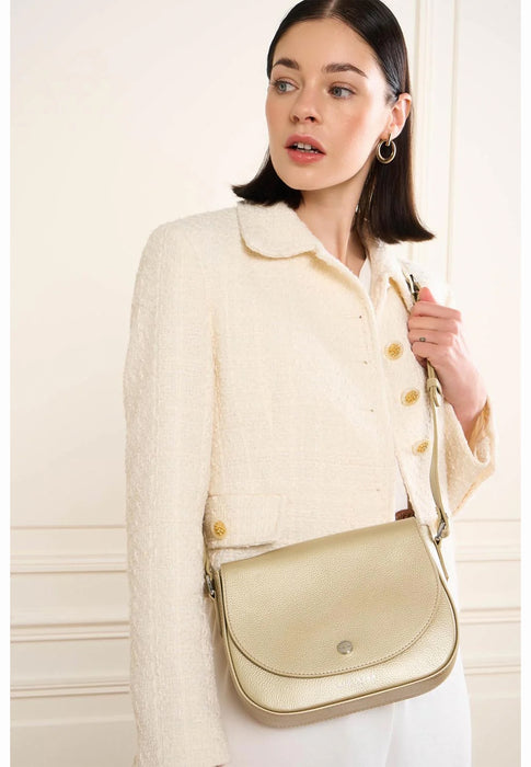 Sac bandouliere Lancaster Milano bao 480-009 CHAMPAGNE
