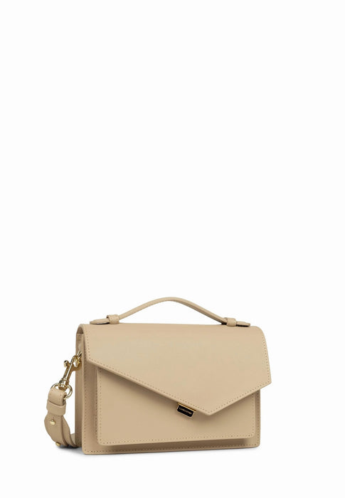 Sac bandouliere Lancaster Zoe 480-010 BEIGE FONCE