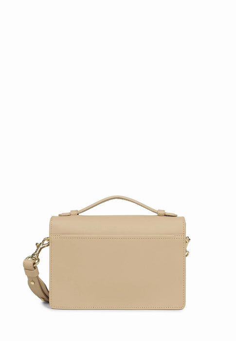 Sac bandouliere Lancaster Zoe 480-010 BEIGE FONCE