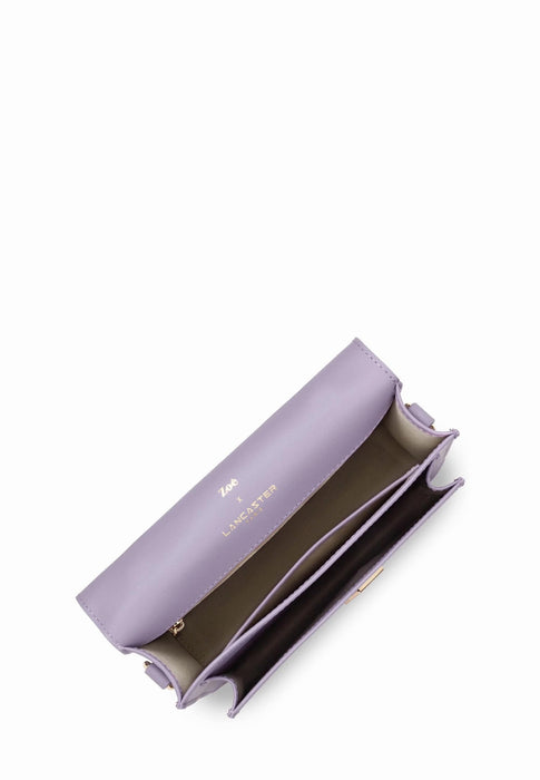 Sac bandouliere Lancaster Zoe 480-010 MAUVE