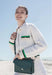 Sac bandouliere Lancaster Zoe 480-010 VERT FORET