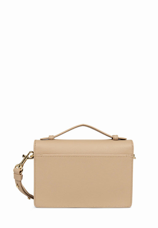 Sac bandouliere Lancaster Zoe 480-011 BEIGE FONCE