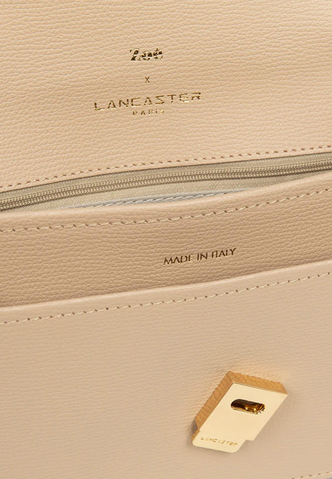 Sac bandouliere Lancaster Zoe 480-011 BEIGE FONCE