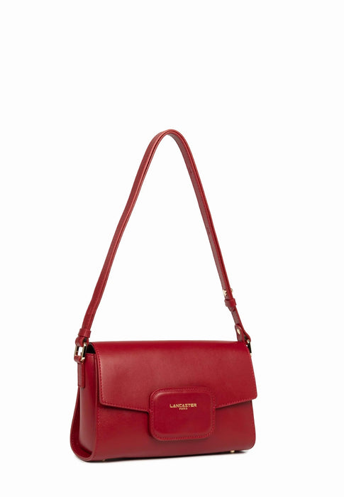 Sac bandouliere Lancaster Paris pad 480-054 CARMIN