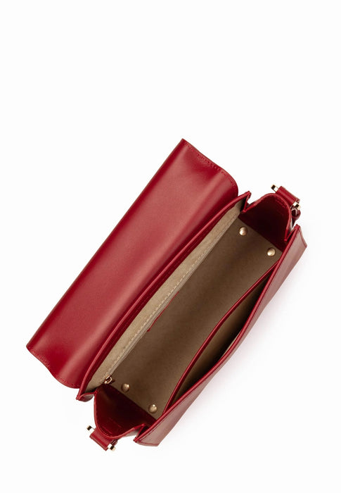 Sac bandouliere Lancaster Paris pad 480-054 CARMIN