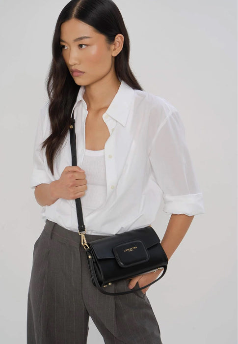 Sac bandouliere Lancaster Paris pad 480-083 NOIR