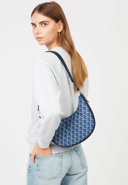 Sac bandouliere Lancaster Ikon it 480-102 BLEU