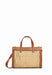 Sac bandouliere Lancaster Cannage rotin 480-114 CAMEL