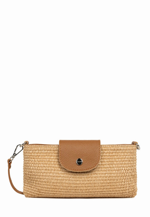 Lancaster Sac bandouliere Mini osier italie 480-117 Camel CAMEL