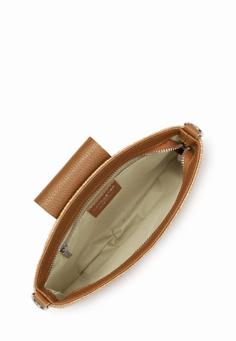 Lancaster Sac bandouliere Mini osier italie 480-117 Camel CAMEL