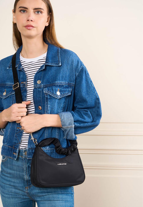 Sac bandouliere Lancaster Basic chouchou 510-68 NOIR