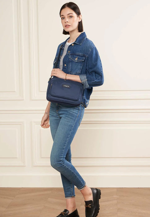 Sac bandouliere Lancaster Basic vita 510-77 BLEU FONCE