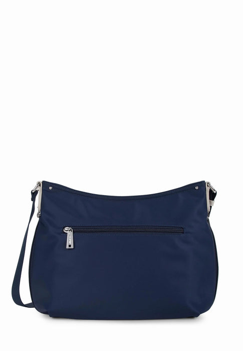 Sac bandouliere Lancaster Basic pompon 514-38 BLEUF BERO
