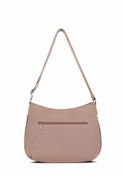 Sac bandouliere Lancaster Basic pompon 514-38 NUDE C