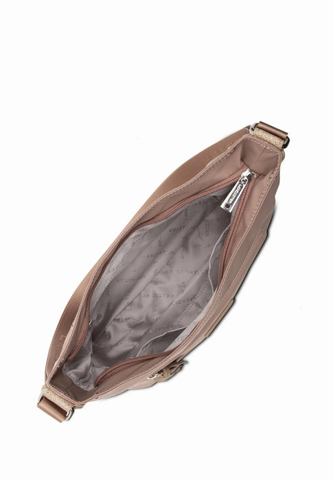 Sac bandouliere Lancaster Basic pompon 514-38 NUDE C