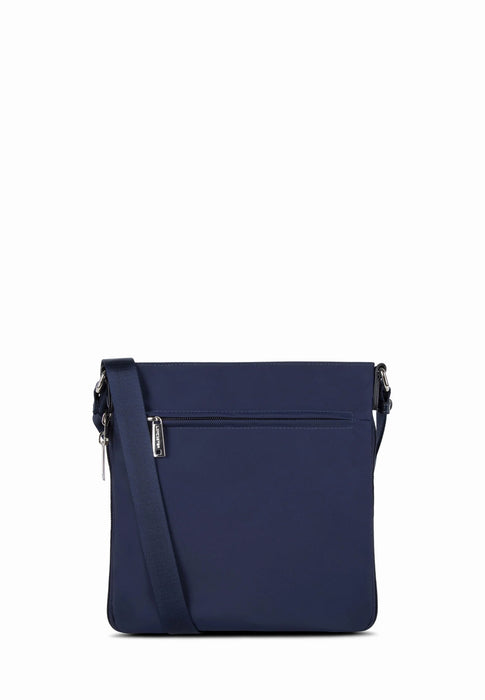 Lancaster Sac bandouliere Basic verni 514-59 Bleu fonce BLEU FONCE