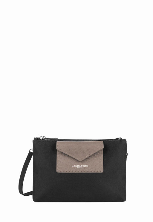 Sac bandouliere Lancaster Smart kba 516-27 NOIR TAUPE