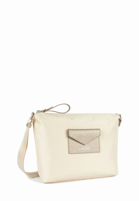 Sac bandouliere Lancaster Smart kba 516-28 IVOIRE