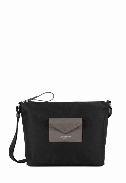 Sac bandouliere Lancaster Smart kba 516-28 NOIR TAUPE