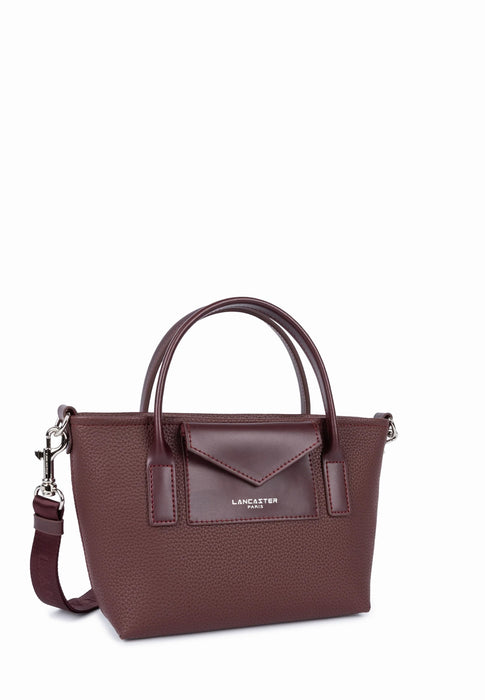Sac bandouliere Lancaster Maya double kba 517-101 BORDEAUX