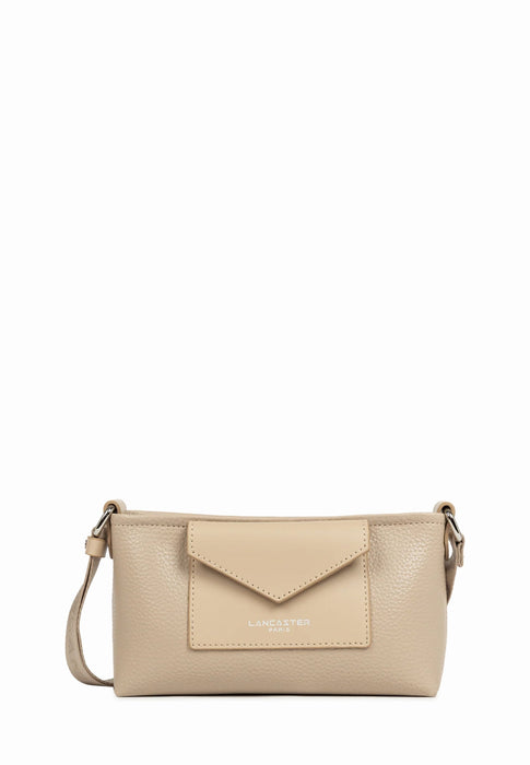 Sac bandouliere Lancaster Maya double kba 517-104 BEIGEFONCE