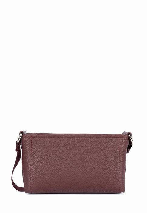 Sac bandouliere Lancaster Maya double kba 517-104 BORDEAUX