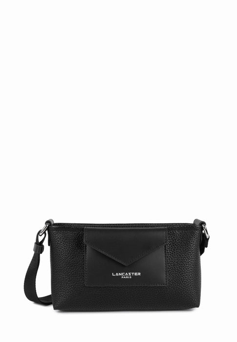 Sac bandouliere Lancaster Maya double kba 517-104 NOIR