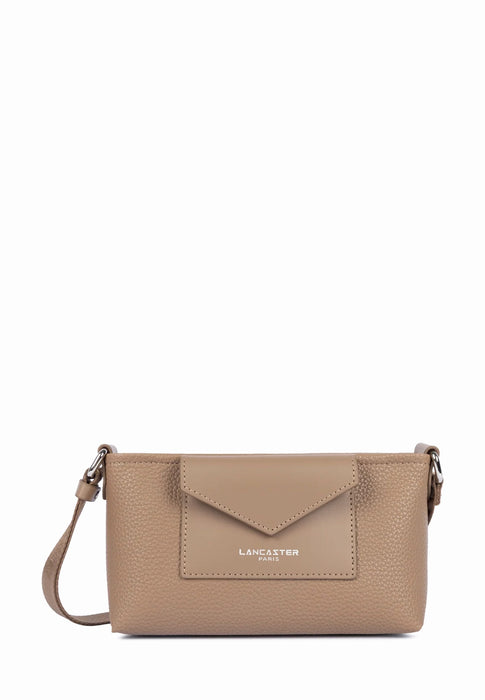 Sac bandouliere Lancaster Maya double kba 517-104 PRALINE
