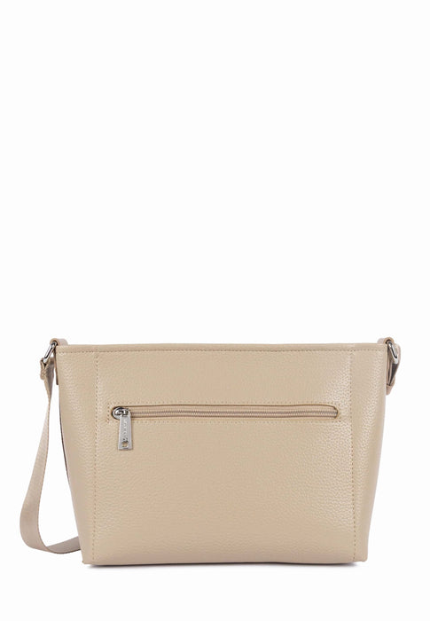 Sac bandouliere Lancaster Maya double kba 517-105 BEIGEFONCE