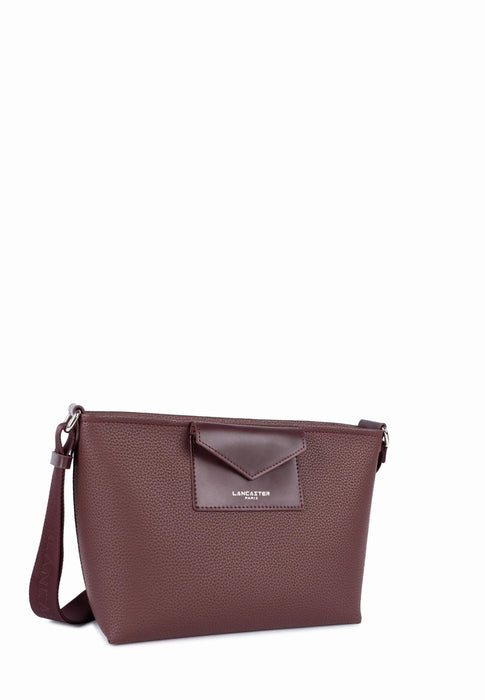 Sac bandouliere Lancaster Maya double kba 517-105 BORDEAUX