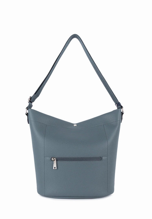 Sac bandouliere Lancaster Maya double kba 517-107 BLEUGIVRE