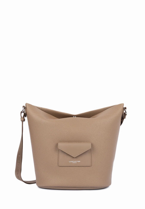 Sac bandouliere Lancaster Maya double kba 517-107 PRALINE