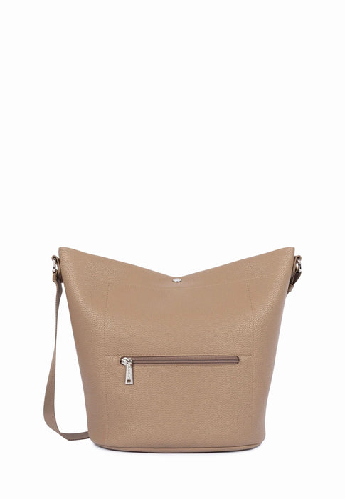 Sac bandouliere Lancaster Maya double kba 517-107 PRALINE