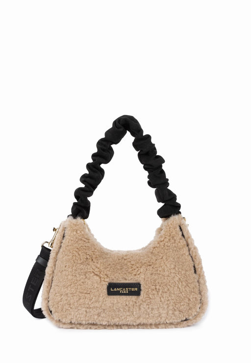 Sac Lancaster Polaire chouchou Beigenoir BEIGENOIR