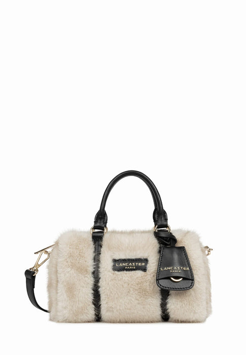 Sac bandouliere Lancaster 518-053 ECRU NOIR