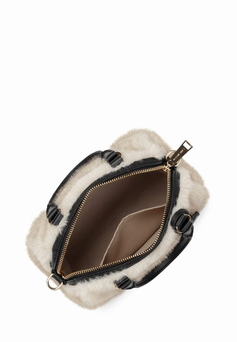 Sac bandouliere Lancaster 518-053 ECRU NOIR