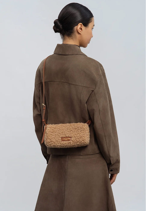 Sac bandouliere Lancaster Moumoute 518-085 COGNAC
