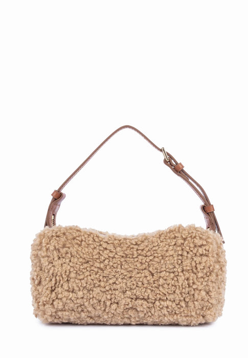 Sac bandouliere Lancaster Moumoute 518-085 COGNAC