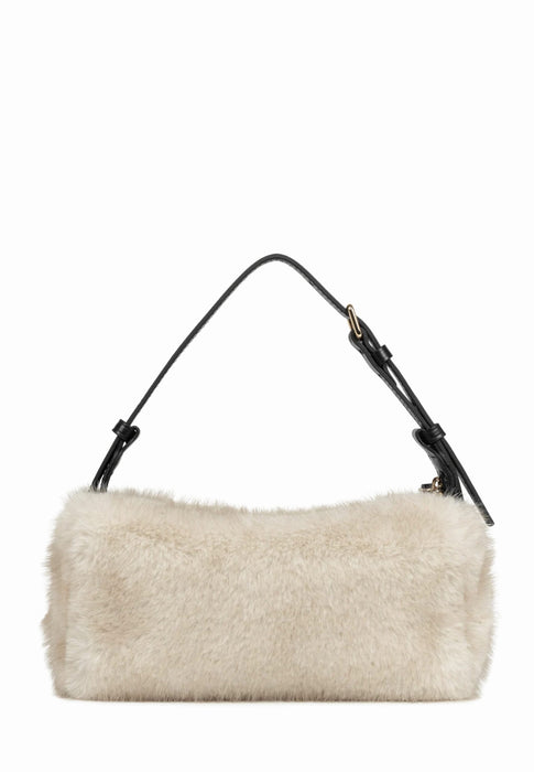 Sac bandouliere Lancaster Moumoute 518-085 ECRU NOIR