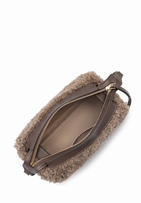 Sac bandouliere Lancaster Moumoute 518-085 MARRON