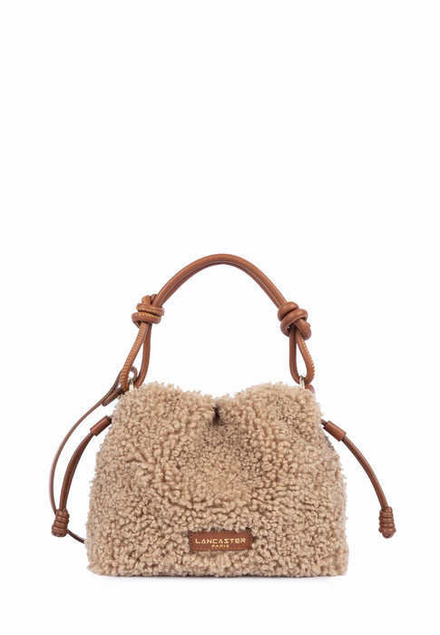 Sac bandouliere Lancaster Moumoute 518-087 COGNAC
