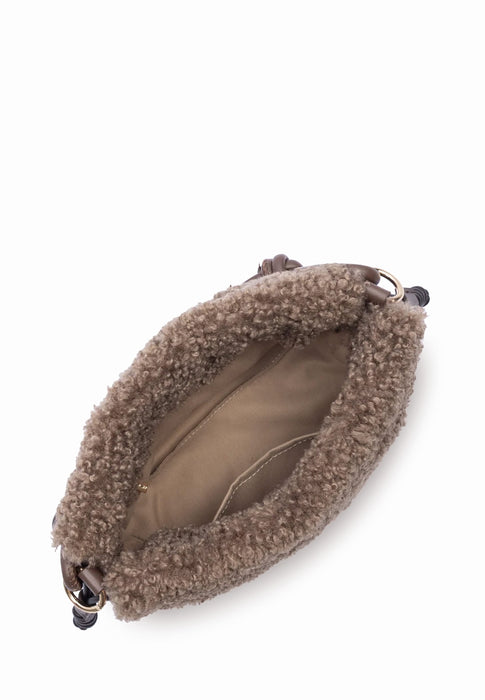 Sac bandouliere Lancaster Moumoute 518-087 MARRON