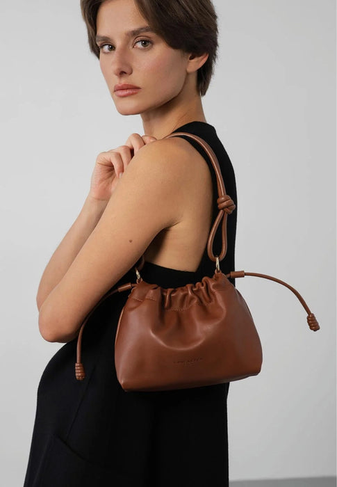 Sac bandouliere Lancaster Lush 522-110 COGNAC