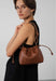 Sac bandouliere Lancaster Lush 522-110 COGNAC