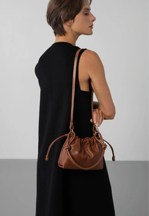 Sac bandouliere Lancaster Lush 522-110 COGNAC