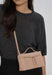 Sac bandouliere Lancaster Milano tresor 547-115 NUDE