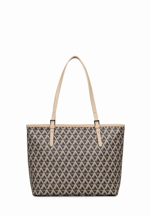 Sac cabas Lancaster Ikon 418-03 MARRON NUDE